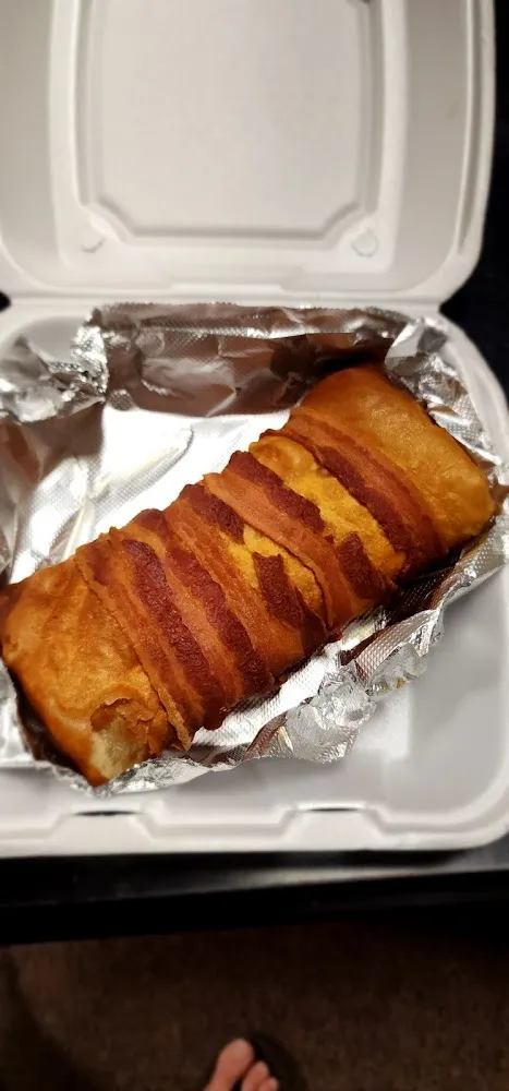 Bacon Wrapped Breakfast Burrito