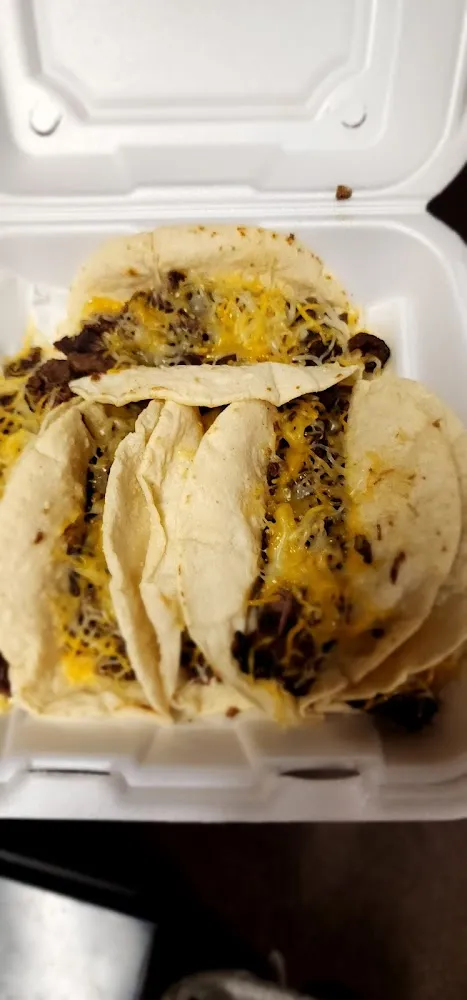 Carne Asada Tacos with Cheese