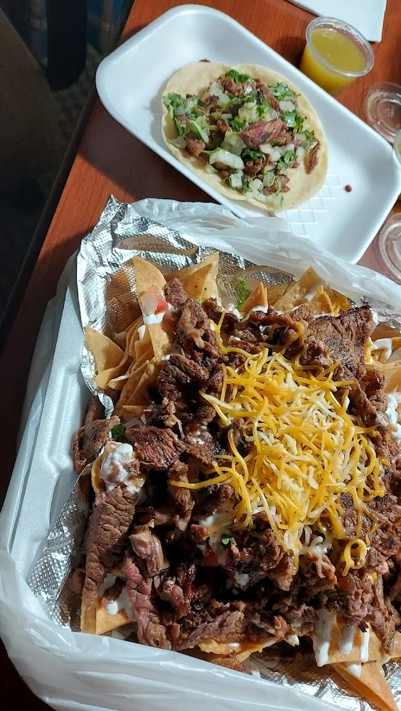 Nachos Locos with Beef
